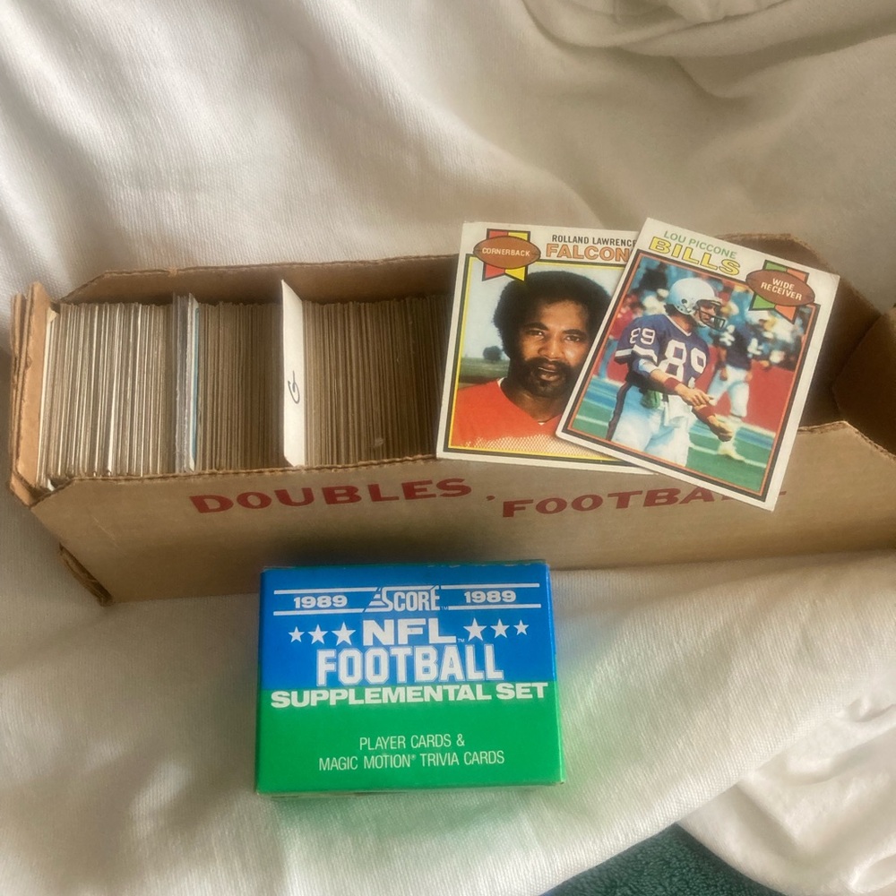 Score 1989 NFL Football Supplemental Set - Blue/Green